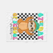 Groovy 67 Days Of School Funny 67 Students Peace S Fleece Deken (Voorkant (Horizontaal))