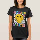 Groovy 67th Day Of School Shirt 67 Days Smarter Te (Voorkant)