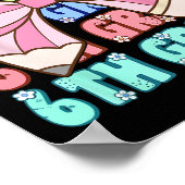 Groovy 6th Grade Back To School First Day Of Sixth Poster (Hoek)