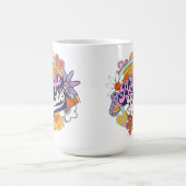 Groovy 70s Bachelorette Boogie Babe ID929 Koffiemok (Center)