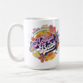 Groovy 70s Bachelorette Boogie Babe ID929 Koffiemok (Links)