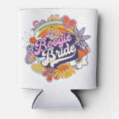 Groovy 70s Bachelorette Boogie Bruid ID929 Blikjeskoeler (Voorkant)