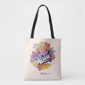 Groovy 70s Bachelorette Boogie Bruid ID929 Tote Bag (Voorkant)