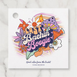 Groovy 70s Bachelorette Goede Vibes ID929 Bedankjes Labels