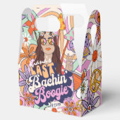 Groovy 70s Bachelorette Laatste Bachin' Boogie ID9 Bedankdoosjes (Geopend)