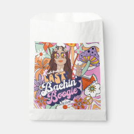 Groovy 70s Bachelorette Laatste Bachin' Boogie ID9 Bedankzakje