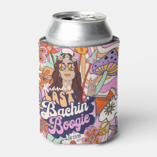 Groovy 70s Bachelorette Laatste Bachin' Boogie ID9 Blikjeskoeler