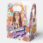 Groovy 70s Bachelorette Last Bachin' Boogie ID929 Bedankdoosjes (Geopend)