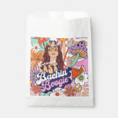 Groovy 70s Bachelorette Last Bachin' Boogie ID929 Bedankzakje (Voorkant)