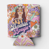 Groovy 70s Bachelorette Last Bachin' Boogie ID929 Blikjeskoeler (Achterkant)
