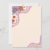 Groovy 70s Bachelorette Last Bachin' Boogie ID929 Kaart (Achterkant)