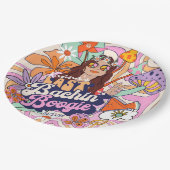 Groovy 70s Bachelorette Last Bachin' Boogie ID929 Papieren Bordje (Gekanteld)
