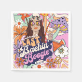 Groovy 70s Bachelorette Last Bachin' Boogie ID929 Servet (Voorkant)