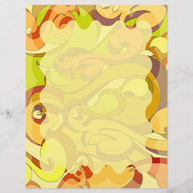 Groovy 70s Briefpapier (Voorkant)