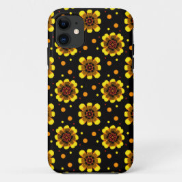 Groovy 70s Daisy Flower Power Pattern Case-Mate iPhone Case