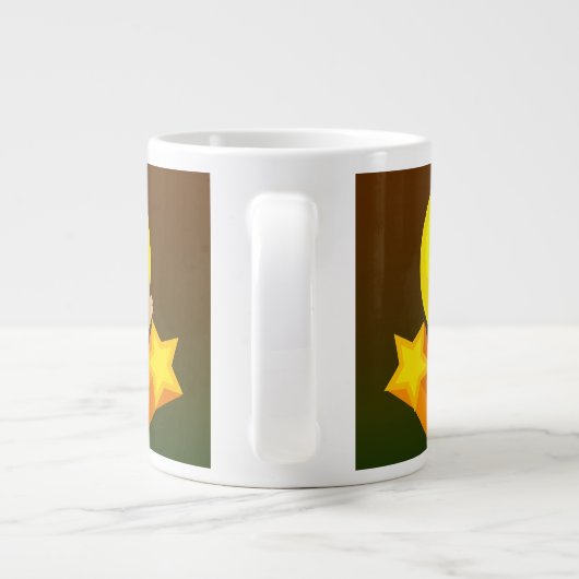 Groovy 70s Disco Dancer Grote Koffiekop (Achterkant)