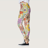 Groovy 70s Flower Power ID929 Leggings (Links)