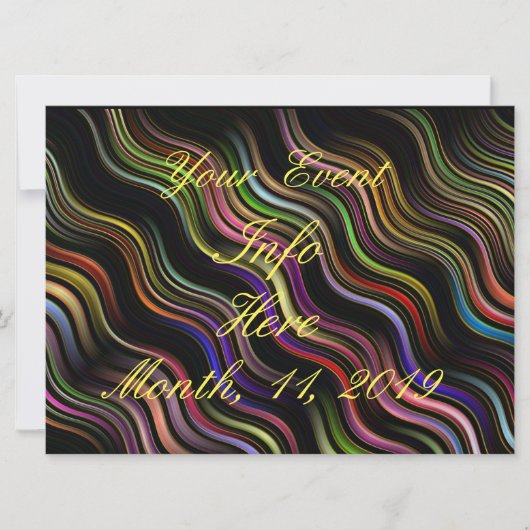 Groovy 70's golvende hippie psychedelic (Voorkant)