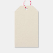 Groovy 70s Kerstfeest Cadeaulabel (Achterkant)
