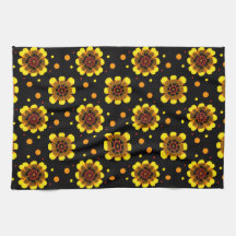 Groovy 70s Madeliefje Flower Power Patroon