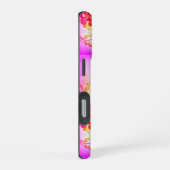 groovy 70's psychedelische palmbomen iphone hoesje iPhone 16 pro hoesje (Rechterkant)