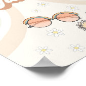 groovy 70s retro groovy glazen pleister poster (Hoek)