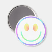 Groovy 70s Retro Happy Face Magneet (Voorkant / Achterkant)