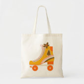 Groovy 70s Retro Schaats Tote Bag (Voorkant)