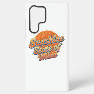 Groovy 70s stijl zomer zonsondergang samsung galaxy hoesje