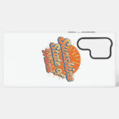 Groovy 70s Style Summer Sunset Samsung Galaxy Hoesje (Achterkant horizontaal)