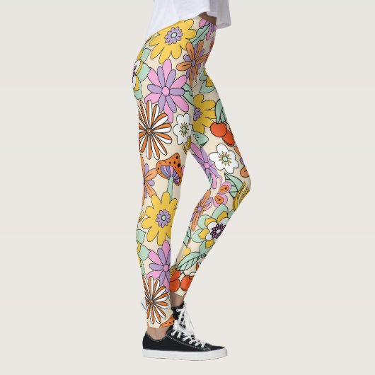 Groovy 70s ventilatorkracht ID929 Leggings (Rechts)