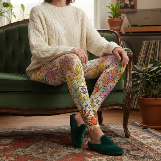Groovy 70s ventilatorkracht ID929 Leggings