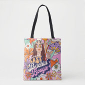 Groovy 70s vrijgezellenfeest Laatste Bachin' Boogi Tote Bag (Voorkant)