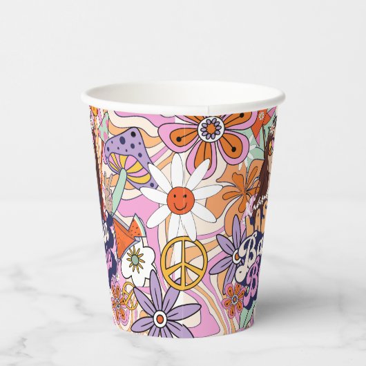 Groovy 70s vrijgezellenfeest Laatste gedans voor d Papieren Bekers (Rechts)