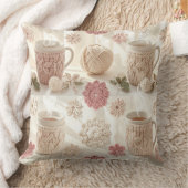 Groovy 70s Worpillow - Mosterdgeel Psychedelisch Kussen (Deken)
