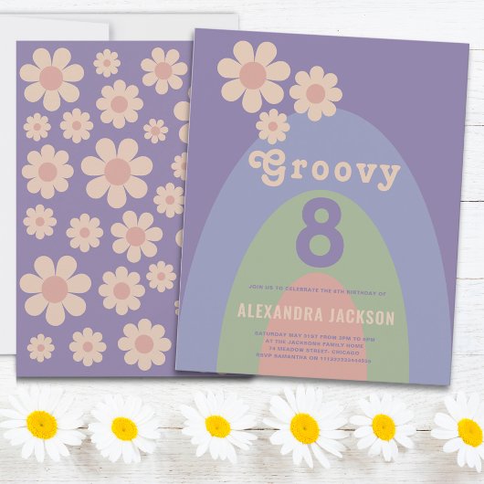 Groovy 8 Retro 8e verjaardagsfeest budget