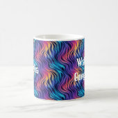 Groovy 90s Multicolor Boho Stijl   Koffiemok (Center)