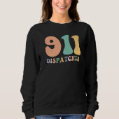 Groovy 911 Dispatcher Proud 911 Operator Trui (Voorkant)