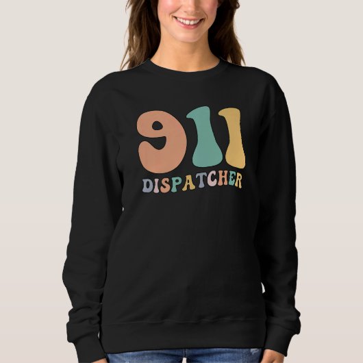 Groovy 911 Dispatcher Proud 911 Operator Trui (Voorkant)