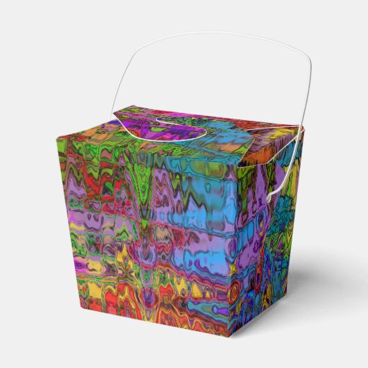Groovy Abstract Bedankdoosjes (Voorkant Zijde)