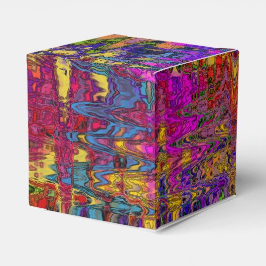 Groovy Abstract Bedankdoosjes (Achterkant)