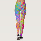 Groovy Abstract Leggings (Achterkant)