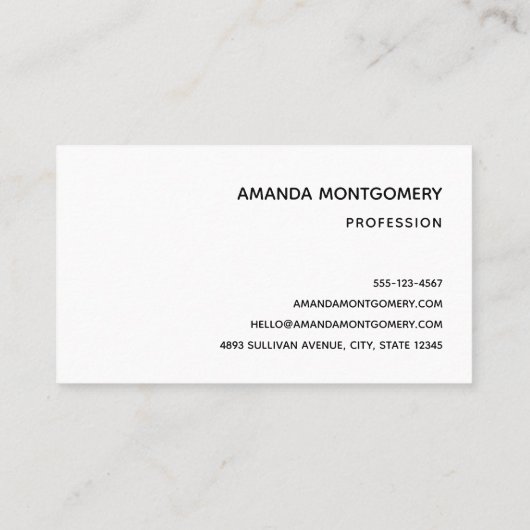 Groovy Abstracte Swirls en Cirkels Cool Visitekaartje (Achterkant)