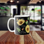 Groovy Affirmaties Positieve Bloemen Zelfzorg Koffiemok