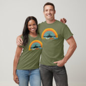 Groovy Age Retro Jet T-shirt (Unisex)
