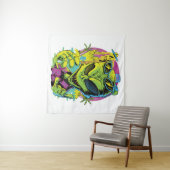 Groovy Alien Wandkleed (In Situ (horizontaal))