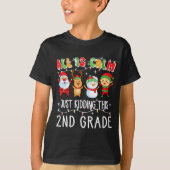 Groovy All Is Calm Just Kidding This Is 2nd Grade T-shirt (Voorkant)