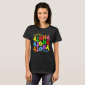 Groovy Aloha Hawaii Beach Summer Vacation Family C T-shirt (Voorkant volledig)