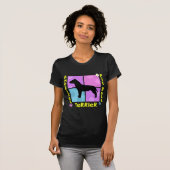 Groovy American Pit Bull Terrier T-shirt (Voorkant volledig)