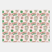 Groovy and Bright Santa Inpakpapier Vel (Voorkant 3)